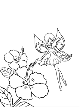 Kids-n-fun.de | 26 Ausmalbilder von Feen Kinder